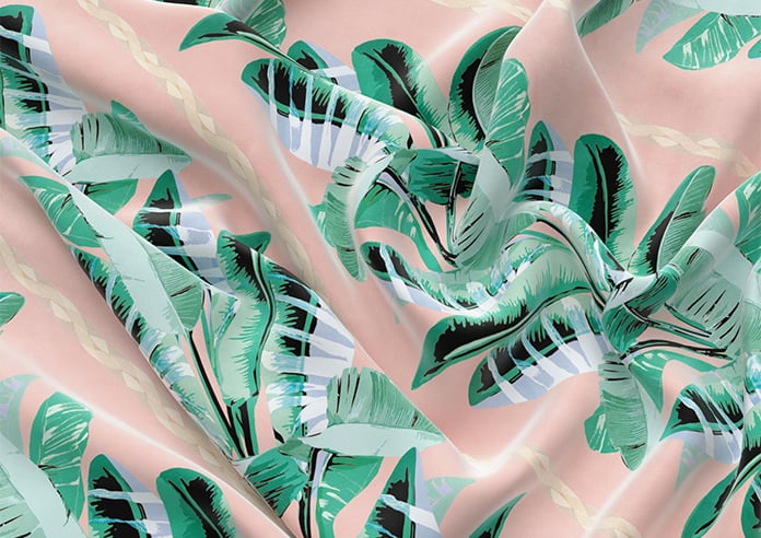 Miami, Green - Motorised Roman Blind - Image 4